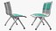 Collezione Metal Waiting Chairs