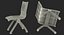 Collezione Metal Waiting Chairs
