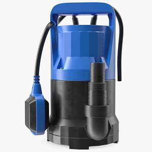 Submersible Water Pump 3D model