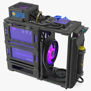 Custom Cyberpunk Neon PC