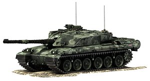 3d challenger 1 battle tank