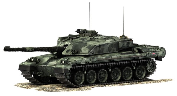 Tamiya 32601 British Main Battle Tank Challenger 2 (Desertised) / Tamiya USA