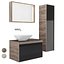 Furniture set Geberit Citterio 88 Dark  Light Oak 3D model