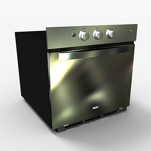3d oven horno model