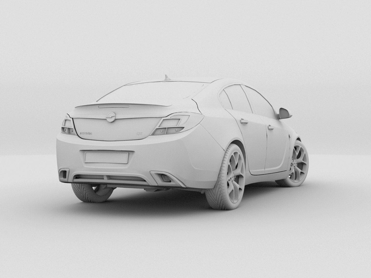 3d Opel Insignia Opc Model