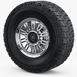 Wheel, Rim, Mickey Thompson with Brakes