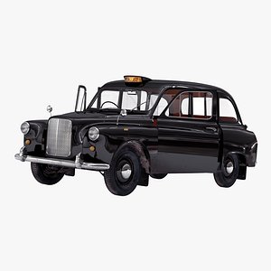 London Cab FX4 Rigged