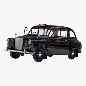 London Cab FX4 Rigged