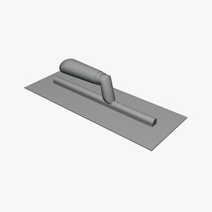 Masonry Trowel - Geometry Only No Textures No Materials 3D model