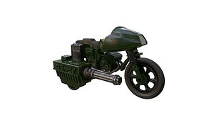 3D GI Joe RAM Motorcycle