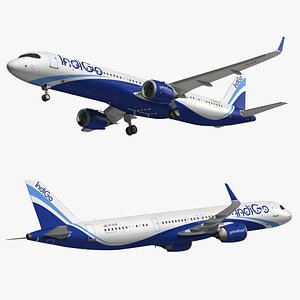 A321  Neo XLR Indigo