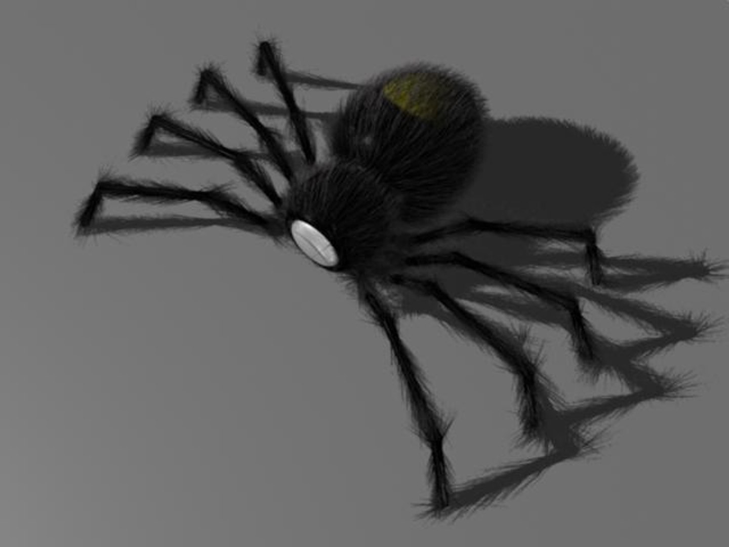 spider surveillance robot 3d model