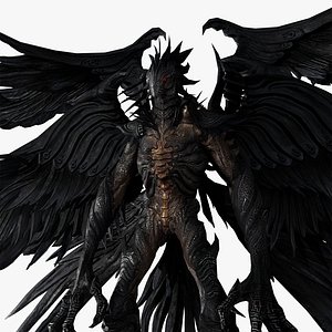 demon dark lord boss 3D model