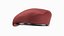 Red Military Beret 3D model