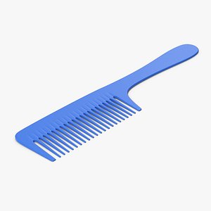Blue Hairbrush