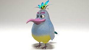 cartoon bird