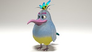 cartoon bird