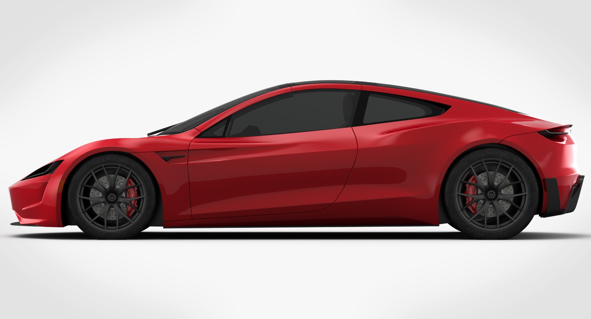 Tesla roadster 3D model - TurboSquid 1473116