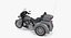 Rigged Trike Motorcycles 3D Models Collection