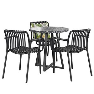 Table and Chair Tella Isabellini model