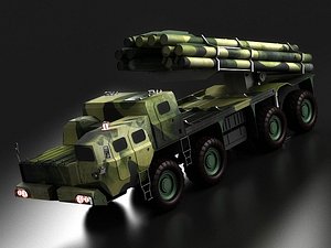 tornado bazooka bm-30 land-based 3D model