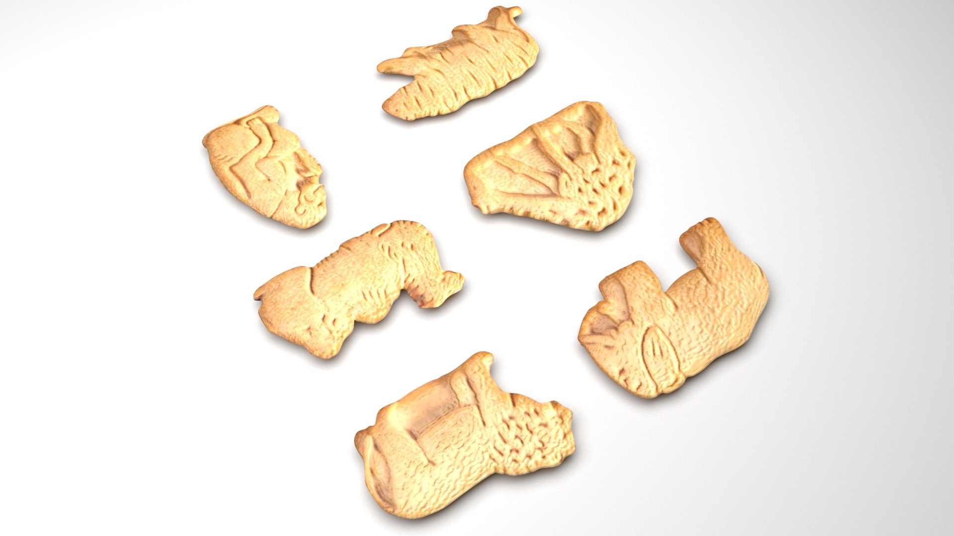 Animal Crackers model - TurboSquid 1892950