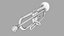 Horn Section Model Pack - Saxophone Trumpet and Trombone model