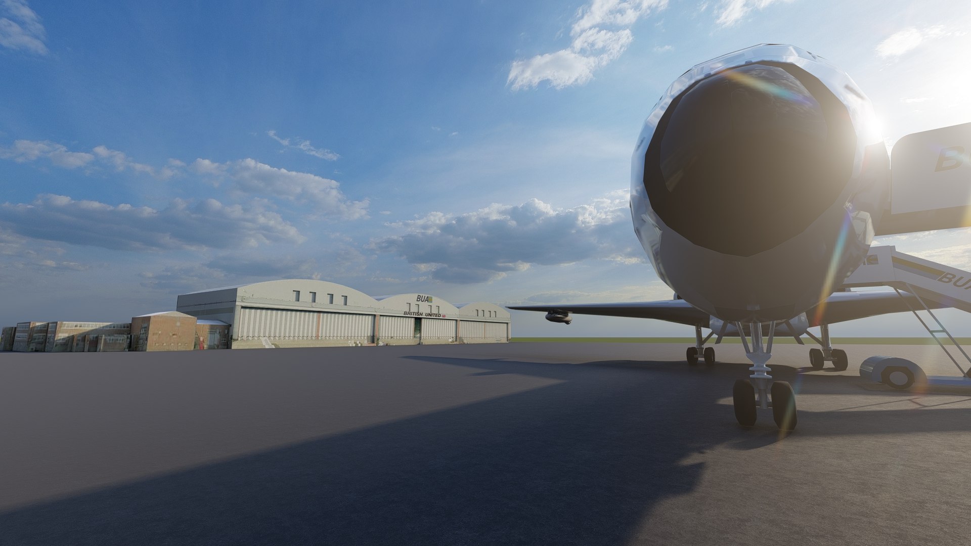 3D Model VICKERS VC-10 Low-poly - TurboSquid 2223836