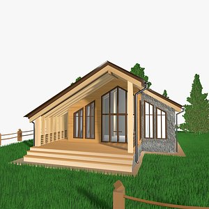 3D house visualization 3D model