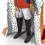 3d royal king costume