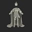 3d royal king costume