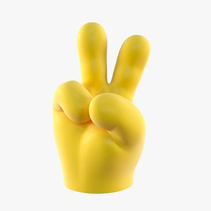 Simpsons Hand - Two 3D