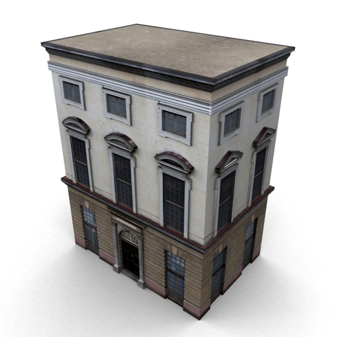 building games 3d dxf