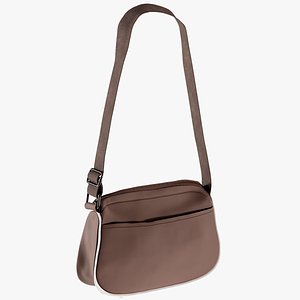 realistic women s bag 3D model
