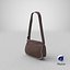 realistic women s bag 3D model