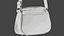 realistic women s bag 3D model