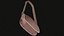 realistic women s bag 3D model