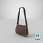 realistic women s bag 3D model