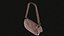 realistic women s bag 3D model