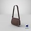 realistic women s bag 3D model