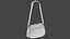 realistic women s bag 3D model