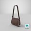 realistic women s bag 3D model
