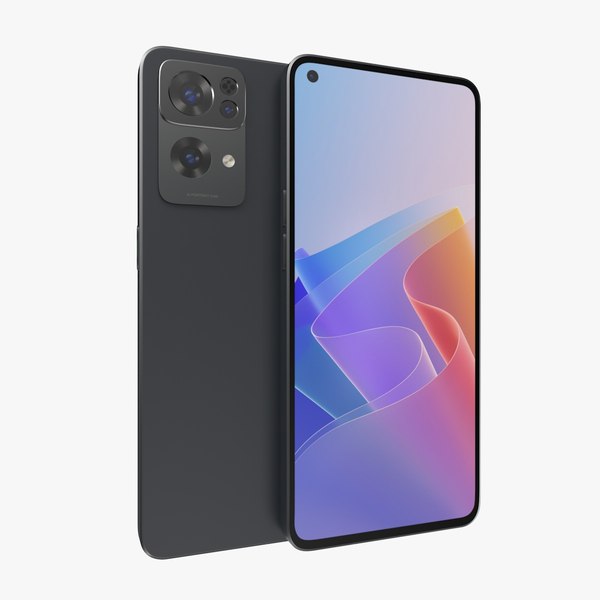 oppo reno 7 pro 3d view