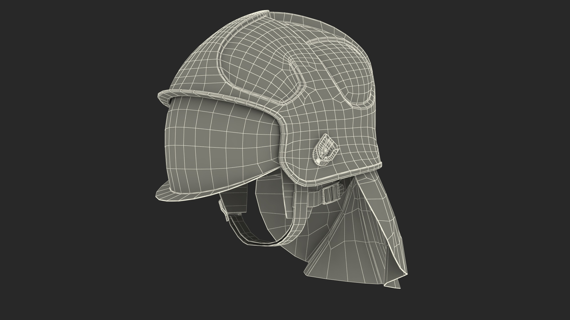 3D Red Fire Helmet F10 MKV Model - TurboSquid 2027789