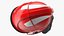 3D Red Fire Helmet F10 MKV model