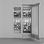 3D gaggenau wine rw464361 refrigerator model