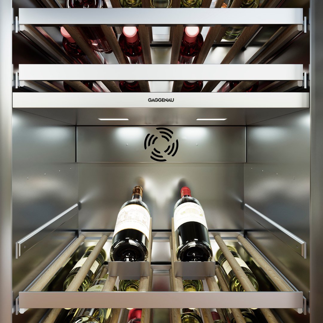 3D Gaggenau Wine Rw464361 Refrigerator Model TurboSquid 1462648