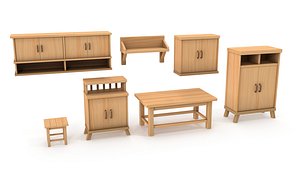 Stylized furniture pack