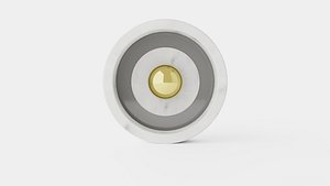 Stone Wall Lamp 3D model