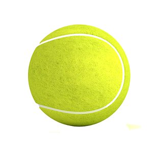 tennis ball 3D model